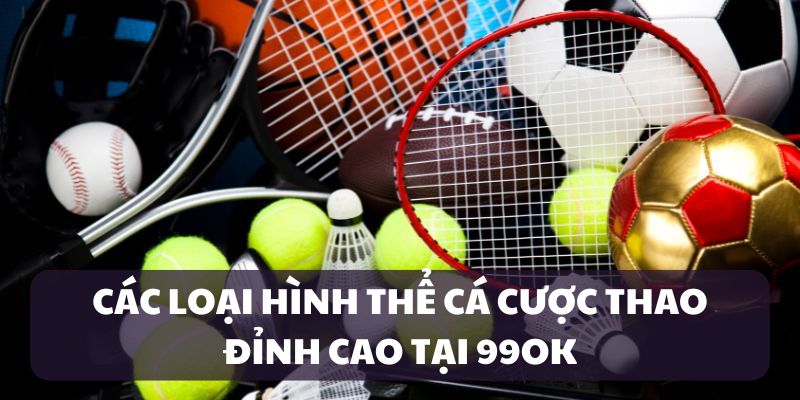 Các môn thể thao tại sảnh