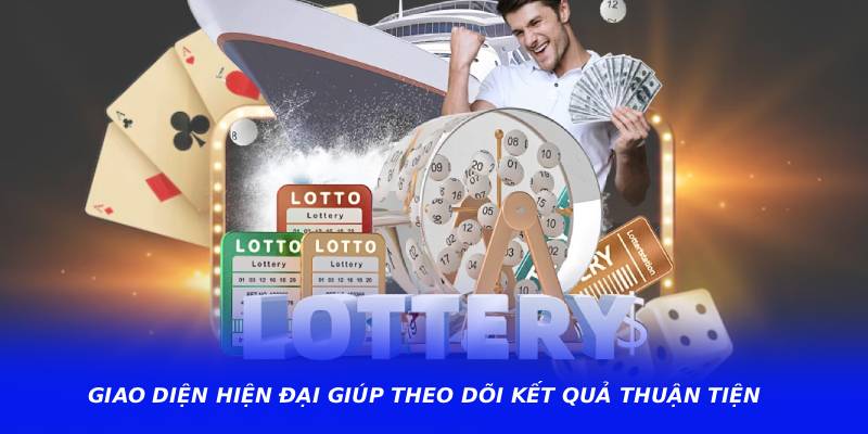 Giao diện hiện đại giúp theo dõi kết quả thuận tiện